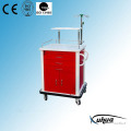 Moveable Steel Painted Medical Cart (N-13)